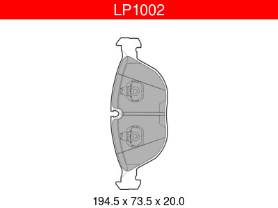 JARRUPALASARJA DELPHI ETU, AUDI, BMW, CHRYSLER - Jarrupalasarjat - LP1002 - 1
