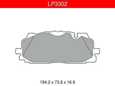 JARRUPALASARJA DELPHI, ETU, AUDI - Jarrupalasarjat - LP3302 - 1