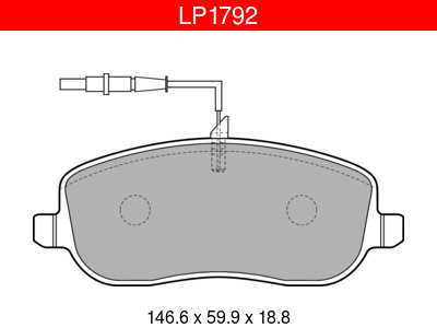 JARRUPALASARJA DELPHI CITROEN, FIAT, LANCIA, PEUGEOT - Jarrupalasarjat - LP1792 - 1