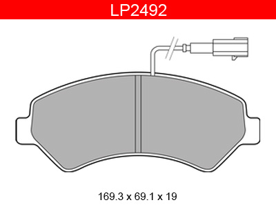 JARRUPALASARJA DELPHI ETU CITROEN,FIAT,PEUGEOT - Jarrupalasarjat - LP2492 - 1