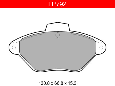 JARRUPALASARJA DELPHI ETU, CITROEN - Jarrupalasarjat - LP792 - 1