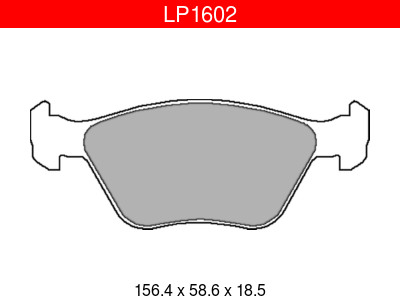 JARRUPALASARJA DELPHI ETU, FORD - Jarrupalasarjat - LP1602 - 1