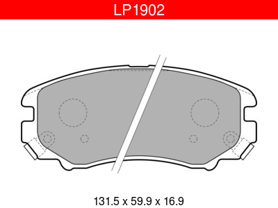 JARRUPALASARJA DELPHI ETU, HYUNDAI, KIA - Jarrupalasarjat - LP1902 - 1
