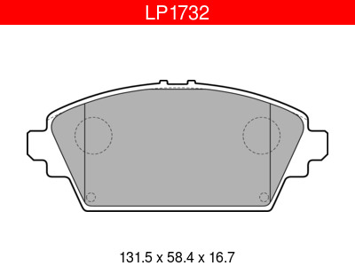 JARRUPALASARJA DELPHI ETU, NISSAN - Jarrupalasarjat - LP1732 - 1