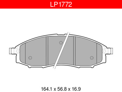 JARRUPALASARJA DELPHI ETU, NISSAN - Jarrupalasarjat - LP1772 - 1