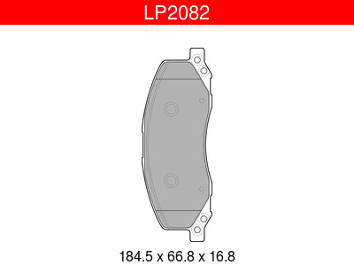 JARRUPALASARJA DELPHI ETU, OPEL, SAAB - Jarrupalasarjat - LP2082 - 1