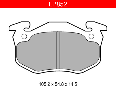 JARRUPALASARJA DELPHI ETU, RENAULT # - Jarrupalasarjat - LP852 - 1