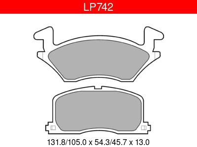 JARRUPALASARJA DELPHI ETU, TOYOTA - Jarrupalasarjat - LP742 - 1