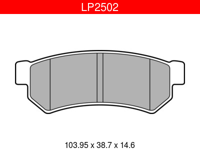 JARRUPALASARJA DELPHI TAKA CHEVROLET - Jarrupalasarjat - LP2502 - 1