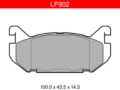JARRUPALASARJA DELPHI TAKA, FORD, MAZDA - Jarrupalasarjat - LP802 - 1