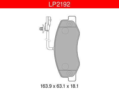 JARRUPALASARJA DELPHI TAKA, OPEL, RENAULT - Jarrupalasarjat - LP2192 - 1