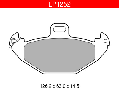 JARRUPALASARJA DELPHI TAKA, RENAULT - Jarrupalasarjat - LP1252 - 1