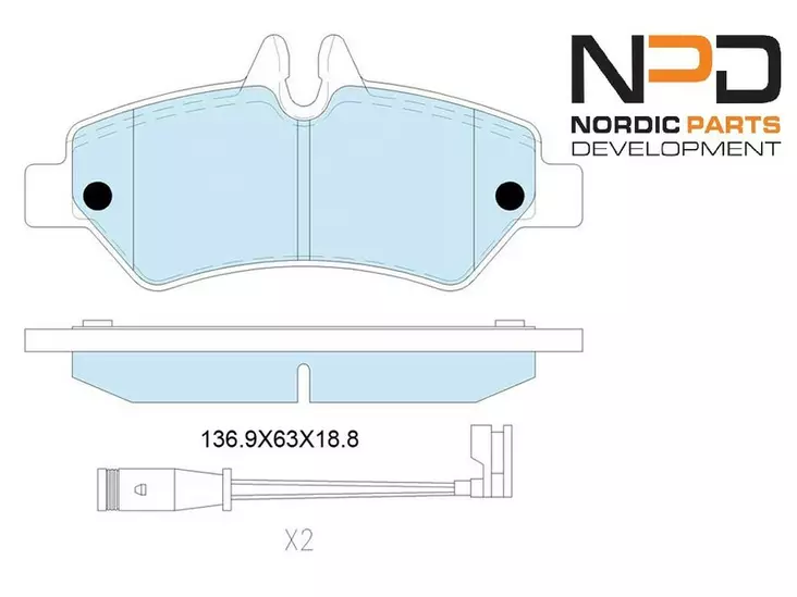JARRUPALASARJA NPD TAKA, MERCEDES, VW - Jarrupalasarjat - BP10-1032 - 1