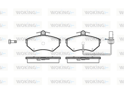 JARRUPALASARJA WOKING ETU, AUDI, SEAT, VW - Jarrupalasarjat - P731312 - 1