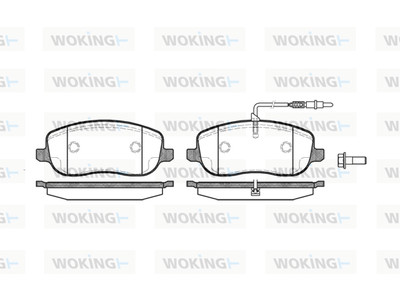 JARRUPALASARJA # WOKING ETU, CITROEN, FIAT, LANCIA, PEUGEOT - Jarrupalasarjat - P979312 - 1
