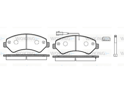 JARRUPALASARJA WOKING ETU CITROEN,FIAT,PEUGEOT - Jarrupalasarjat - P1375312 - 1