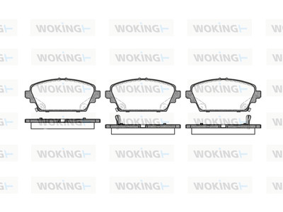 JARRUPALASARJA WOKING ETU, HONDA, NISSAN - Jarrupalasarjat - P794302 - 1