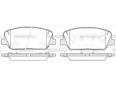 JARRUPALASARJA WOKING ETU, HYUNDAI, KIA - Jarrupalasarjat - P1298312 - 1