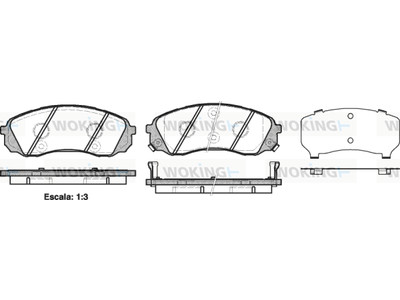 JARRUPALASARJA WOKING ETU, HYUNDAI, KIA - Jarrupalasarjat - P1391302 - 1