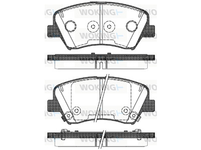 JARRUPALASARJA WOKING, ETU, HYUNDAI / KIA - Jarrupalasarjat - P1512332 - 1