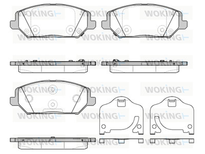JARRUPALASARJA WOKING ETU, HYUNDAI, KIA - Jarrupalasarjat - P1683302 - 1