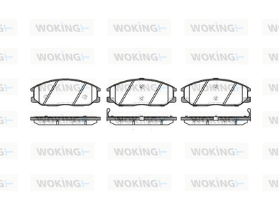 JARRUPALASARJA WOKING ETU, HYUNDAI, SSANGYONG - Jarrupalasarjat - P671312 - 1