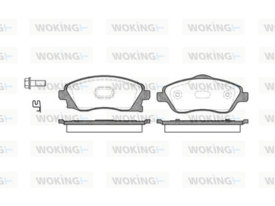 JARRUPALASARJA WOKING ETU, OPEL - Jarrupalasarjat - P674312 - 1
