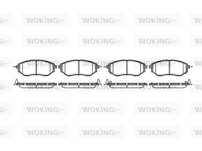 JARRUPALASARJA WOKING ETU, SUBARU - Jarrupalasarjat - P1037302 - 1