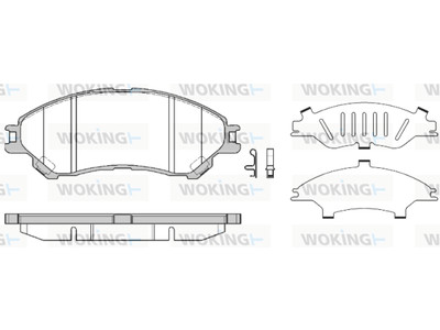 JARRUPALASARJA WOKING ETU, SUZUKI - Jarrupalasarjat - P1489302 - 1