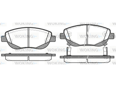 JARRUPALASARJA # WOKING ETU, TOYOTA - Jarrupalasarjat - P1548302 - 1