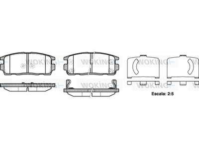JARRUPALASARJA WOKING TAKA, CHEVROLET, OPEL - Jarrupalasarjat - P1360312 - 1