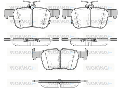 JARRUPALASARJA WOKING TAKA, FORD - Jarrupalasarjat - P1451312 - 1