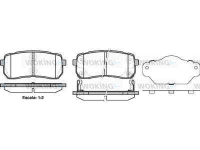 JARRUPALASARJA WOKING TAKA, HYUNDAI, KIA - Jarrupalasarjat - P1388302 - 1