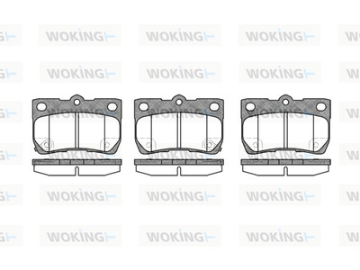 JARRUPALASARJA WOKING TAKA, LEXUS - Jarrupalasarjat - P1081302 - 1