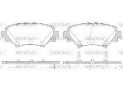 JARRUPALASARJA # WOKING TAKA, MAZDA - Jarrupalasarjat - P1470302 - 1