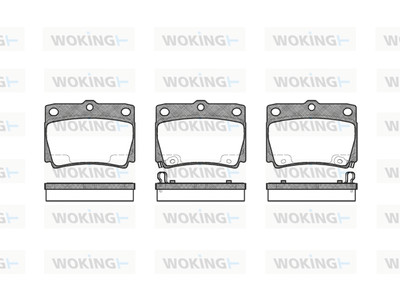 JARRUPALASARJA WOKING TAKA, MITSUBISHI - Jarrupalasarjat - P650302 - 1