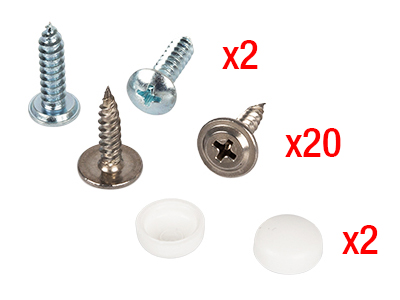 KILPITELINEEN KIINNITYSSARJA - Lisävalojen telineet - 1605-3032 - 1