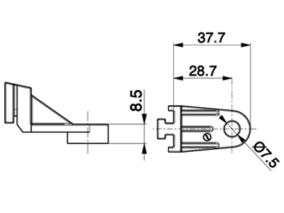 KULMAKIINNIKE SPAL - Vapaatuulettimet, yleismallit - 9000-30130032 - 1