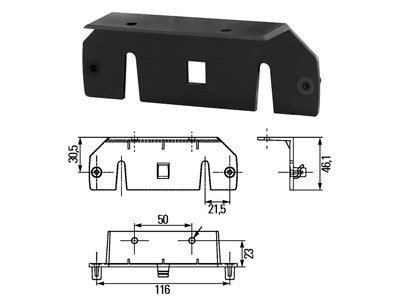 KULMAPIDIKE 1608-359... - Äärivalojen tarvikkeet - 8HG160409002 - 1