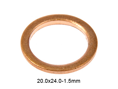 KUPARITIIVISTE 20X24X1,5 MM - O-renkaat, stefat, tiivisteet - CA-080012 - 1