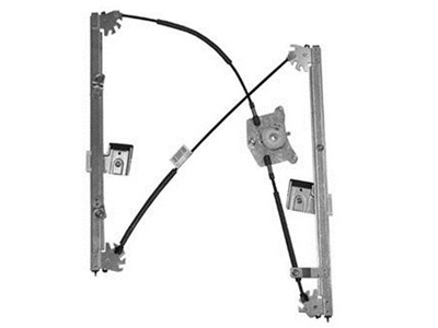 LASINNOSTIN MEK. ETU VAS. VW CADDY 04- - Lasinnostimet - 1563-95002 - 1