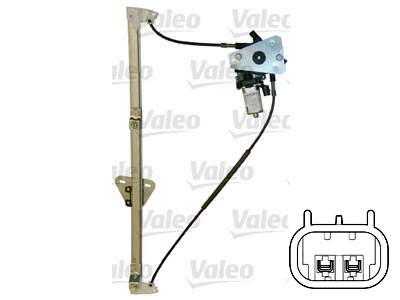 LASINNOSTIN TÄYD. ETU VAS. TRANSPORTER T4 - Lasinnostimet - 1563-850442 - 1