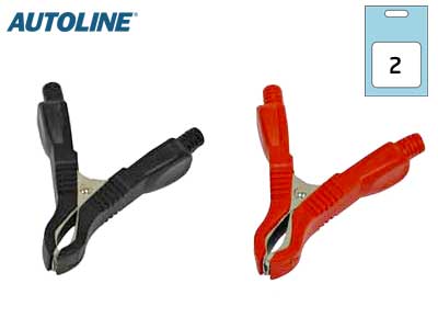 AUTOLINE ERISTETTY LATAUSPURISTINPARI 50A 2KPL - Kaapelipuristimet  ja hauenleuat - 1569-19092 - 1