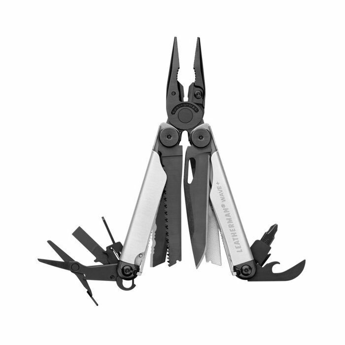 LEATHERMAN WAVE PLUS BLACK&SILVER - Leatherman Isot työkalut - 832622 - 1