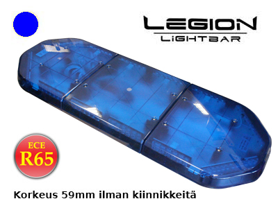 LED-MAJAKKAPANEELI SININEN 914MM 12V ECE R65 CLASS 2 FULL # - LED-majakkapaneelit 750-990mm - 1603-151192 - 1