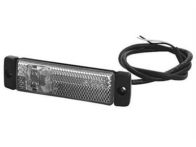 LED-ÄÄRIVALO KIRKAS MATALA 12/24V 130X32MM - Kirkkaat äärivalot - 1608-35912 - 1