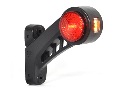 WAS LED-ÄÄRIVALO KUMIVARSI OIKEA 12/24V IP68 - Kumivarsi äärivalot - 1606-27862 - 1