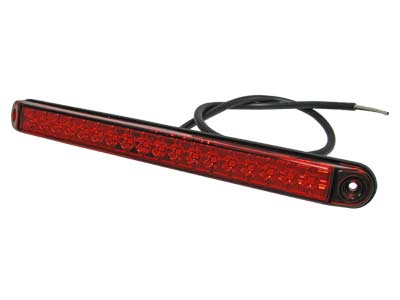 Proplast Pro-Can XL 25cm led-äärivalo punainen - 24V / ADR - Punaiset äärivalot - 1608-2002 - 1