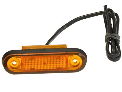 LED ÄÄRIVALO KELT 12/24V 79X26MM - Keltaiset äärivalot - 2PS959788002 - 1