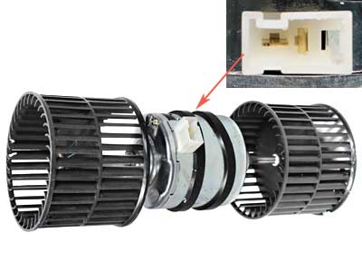 LÄM.MOOT 24V 2-AKS KOMATSU, KOBELCO - Puhallinmoottorit & vastukset merkkihaku - 9056-19412 - 1